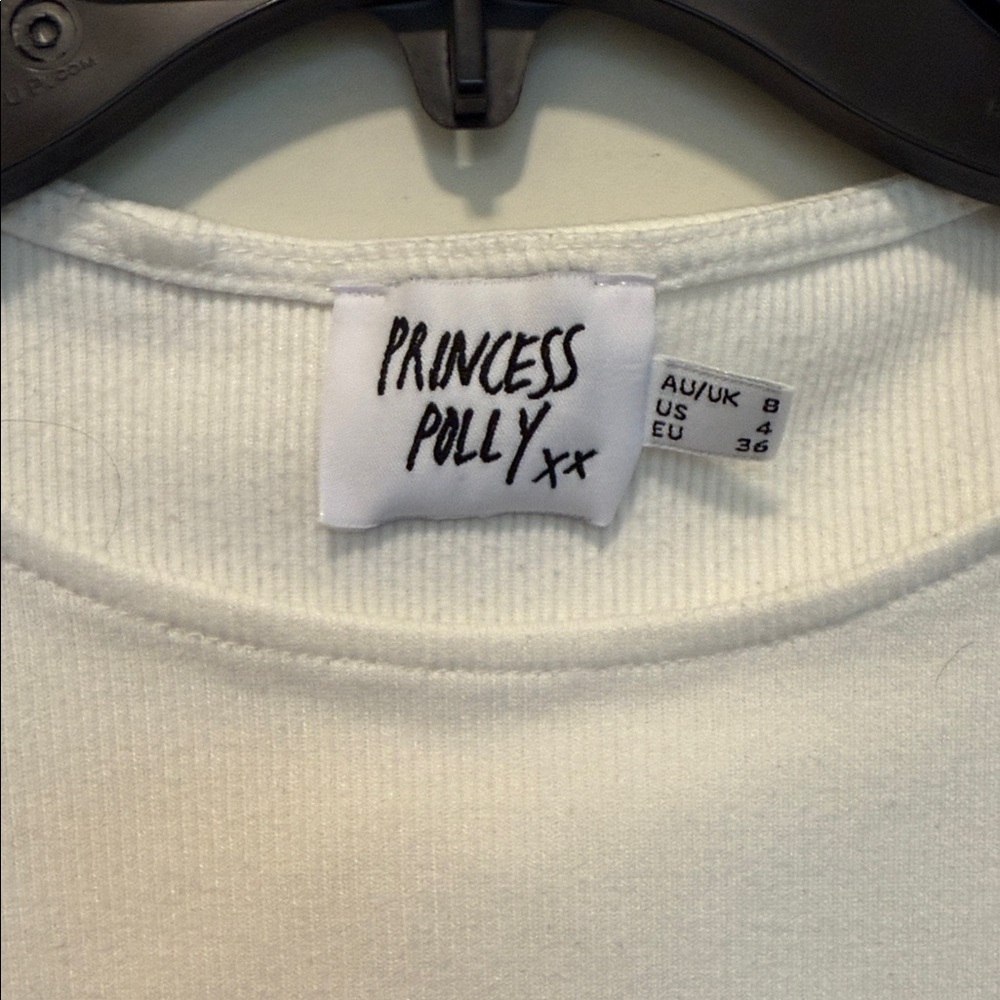 Pricess Polly Pure White Short Sleeve Tee - Picture 2 of 5
